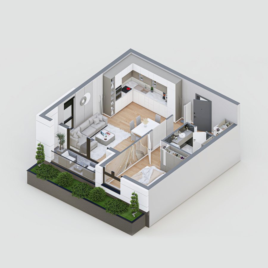 STAN 10 – 54,86m²